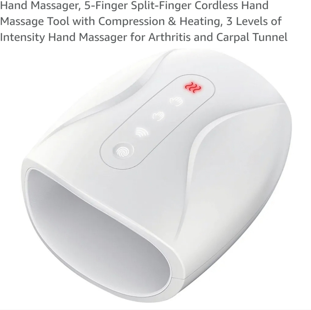 NWT intelligent hand massager with heat